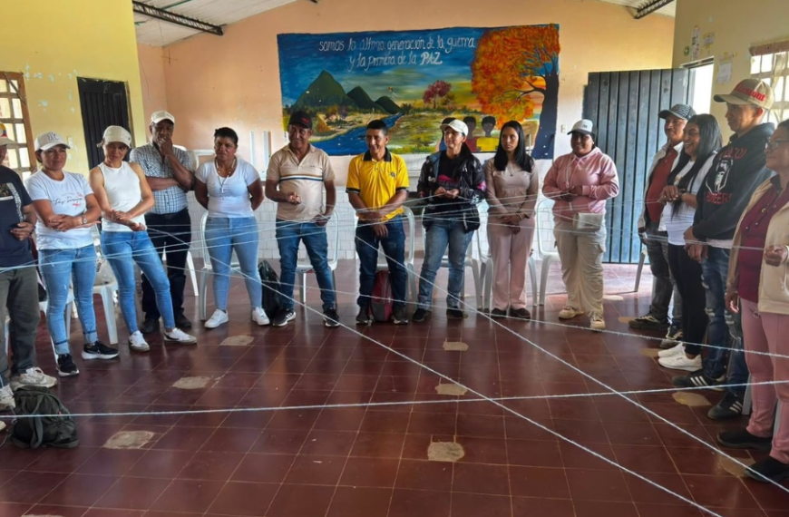 Cajibío capacita a las Juntas de Acción Comunal